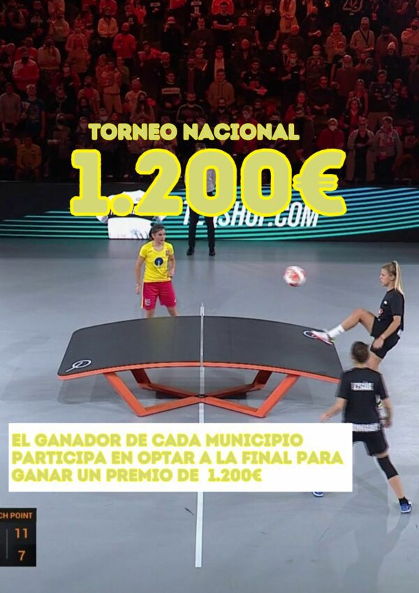 TORNEO DE TEQBALL (PREMIO 1.200€)