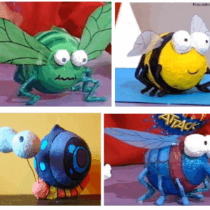FORMAS Y FIGURAS DE PAPEL MACHÉ