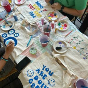 TALLER DE PINTAR TOTE BAGS